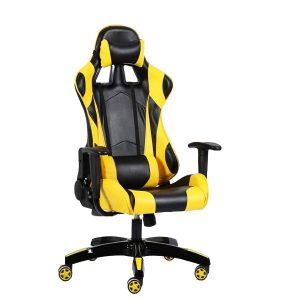 chaise-pilote-jaune-inclinable-180-autres-hanoutdz
