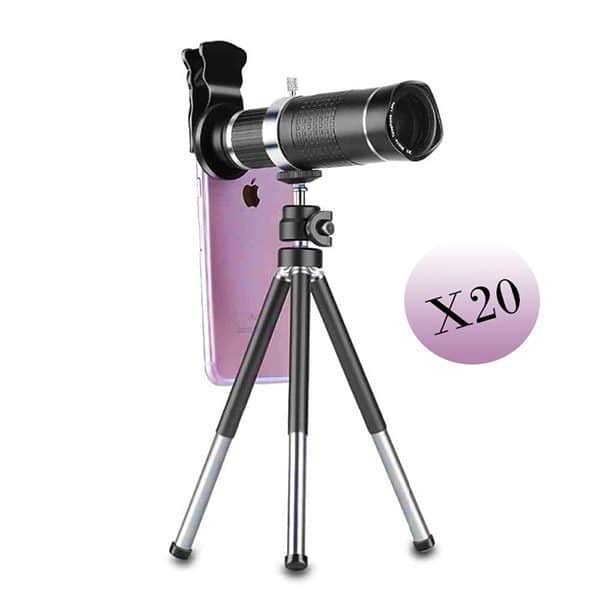 télescope-mobile-lens-x20-accessoire-telephone-hanoutdz