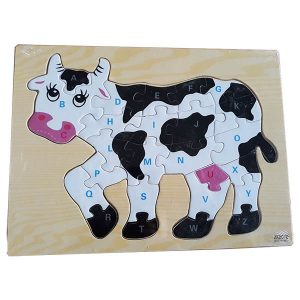 vache-alphabet-puzzle-en-bois-jouet-enfant-hanoutdz