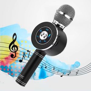 Microphone-WS-668-haut-parleur-bluetooth-Noir-HANOUTDZ