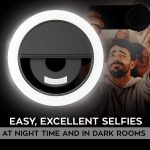Lumière d'anneau de Selfie de LED pour le téléphone portable-hanoutdz-2