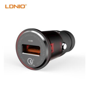 LDNIO-C304Q-Rapide-Chargeur-De-Voiture-Avec-1-port-USB-soutenu-QC3-0-Chargement-Rapide-pour