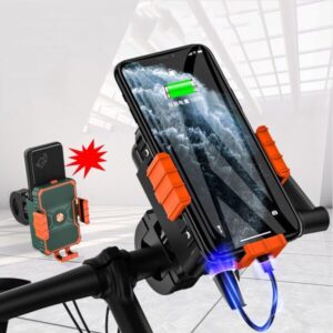 Support Téléphone et power Bank Pour Vélo et Moto adaptable  V01
