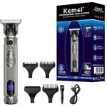 Tendeuse kemei km-700H a cheveux Professional Rechargeable Finition 0 Mm 2